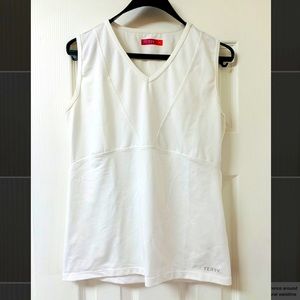 TERRY Women's Cycling Sleeveless White Jersey M